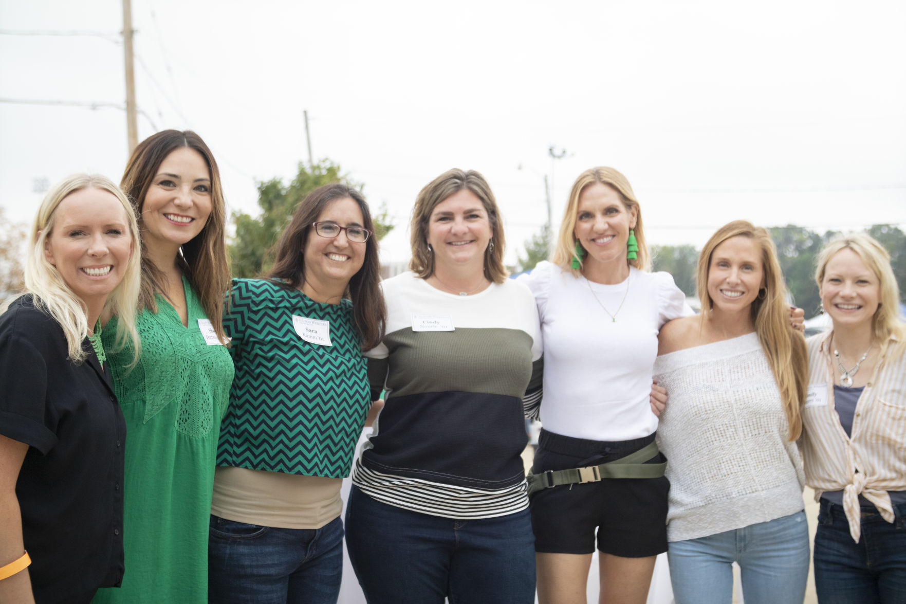 Shelly Hall, Shera Hernadez, Sara Kamm, Cindy Nourie, Danielle Kays, Beth Fahey, Emily Rogers
